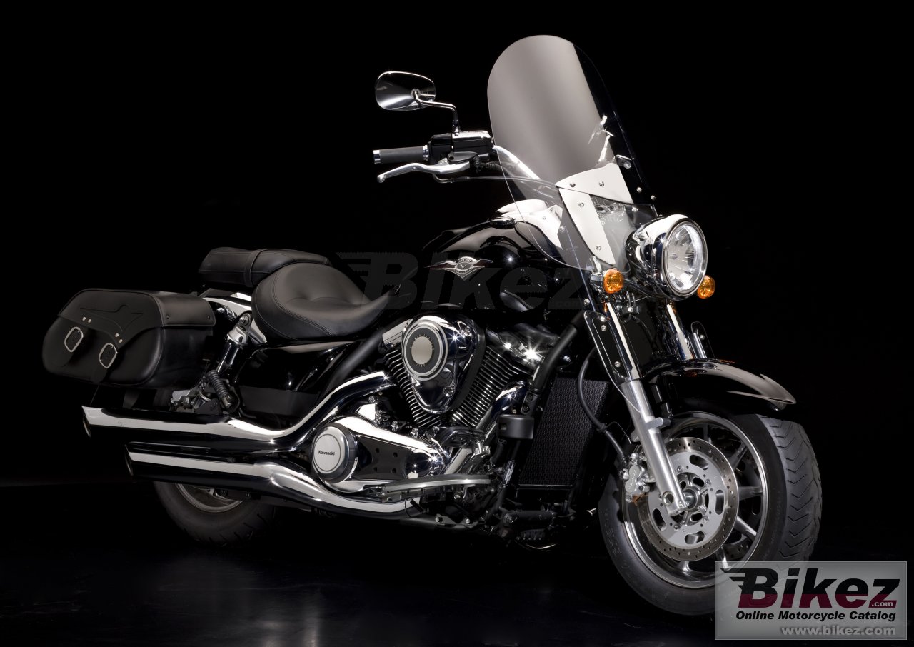 Big Kawasaki vn 1700 light tourer picture and wallpaper from Bikez.com